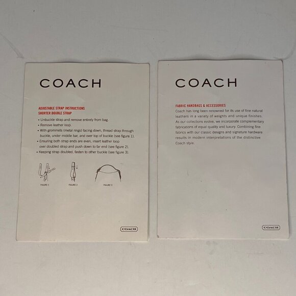 Coach 2008 Hamptons Houndstooth Tattersall Tweed - Picture 14 of 14